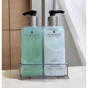 PECKSNIFF'S Moisturising Hand Wash Soap Aloe & Green Tea England New Set 10.1oz